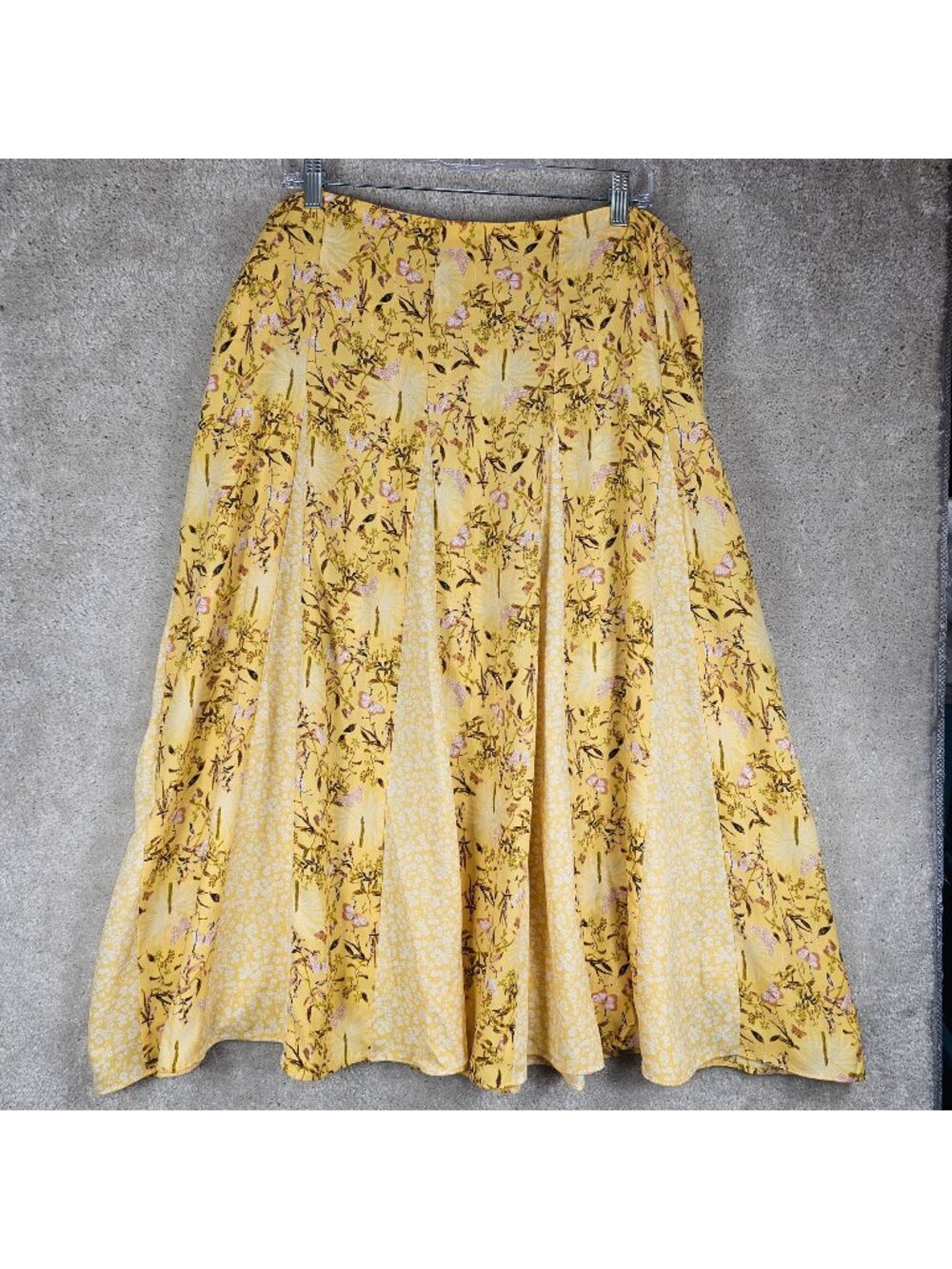 Lauren Conrad NWT LC Skirt Maxi Size 2X Cottagecore Flare Floral Butterfly NEW